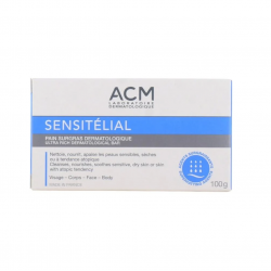 صابون تنظيف البشرة الحساسة من اي سي إم  100 جرام Sensitive Skin Cleansing Soap by ACM