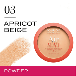 بودرة الوجه أير مات من برجوا  03 بيج مشمشي 10جرام Air Matte Face Powder from Bourjois