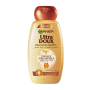 غارنييه اولترا دو شامبو بفوائد العسل للشعر التالف والضعيف 400 مل Garnier Ultra Doux Honey Treasures Repairing Shampoo