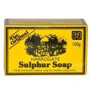 هاروغيت الكبريت صابون الكبريت الانجليزية 100 جرام England Harrogate Sulphur Soap sulfur 100 grams