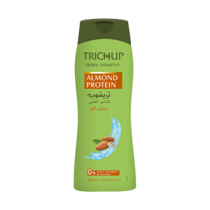 الشامبو العشبي بروتين اللوز من تريشوب 400 مل Trichup Almond Protein Herbal Shampoo