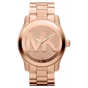 ساعة مايكل كورس Michael Kors Runway Logo Dial Bracelet Watch, 45m