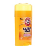 مزيل مانع للتعرق الترا ماكس للنساء من ارم اند هامر - 28غ Arm & Hammer, UltraMax, Solid Antiperspirant Deodorant, for Women, Powder Fresh 28 g	