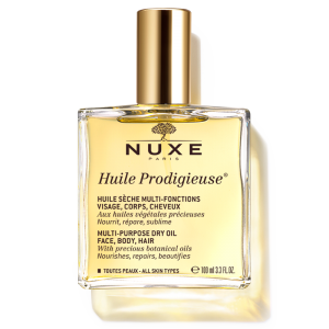 زيت نيكوس للشعر و البشرة و الجسم Nuxe Huile Prodigieuse Multi-Purpose Dry Oil Limited Edition 100ml