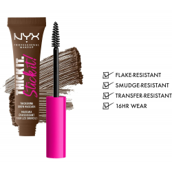 ماسكارا جل الحواجب إت ستيك إت 06 بني داكي من إن واي إكس 7 مل NYX Professional Makeup Thick It Stick It 06 Brunette