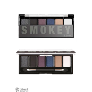 علبة ظلال عيون سموكي من ماركة نيكس NYX Smokey Shadow Palette  TSS01 